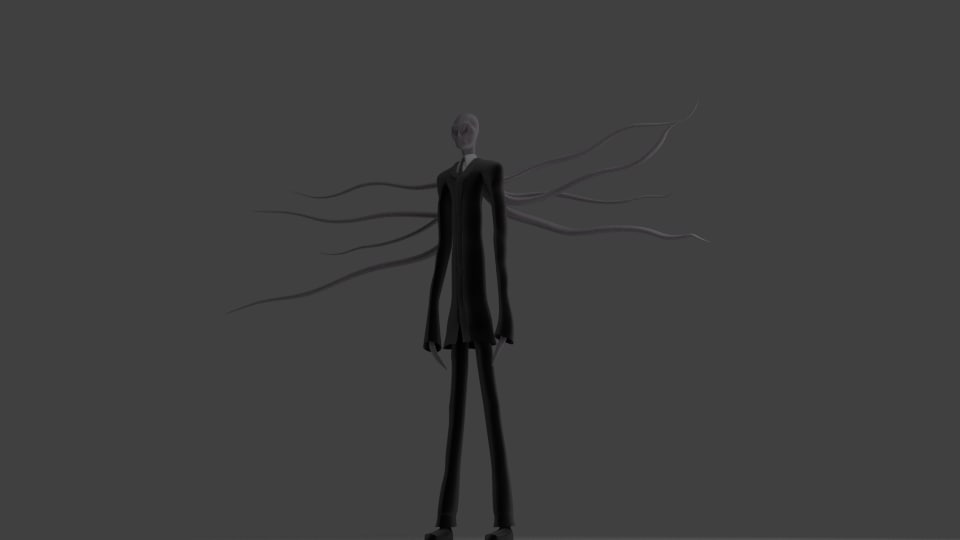 the slender man瘦长鬼影