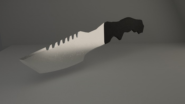 猎杀者匕首blender模型
