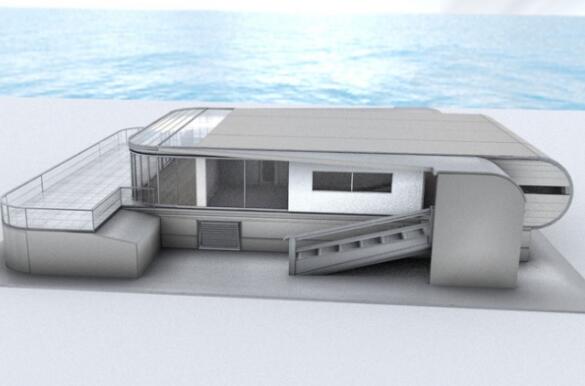 blender3d模型库 blender模型下载 建筑房屋 >未来风格公寓楼   1