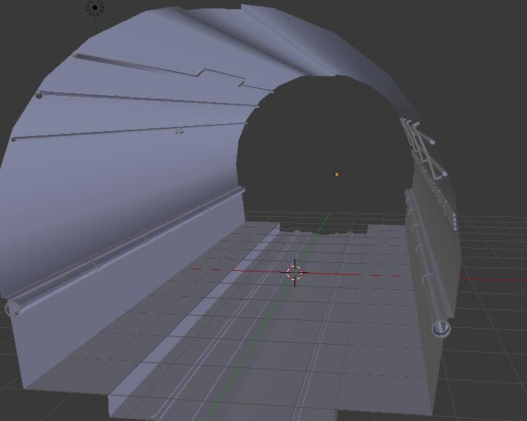 隧道blender模型