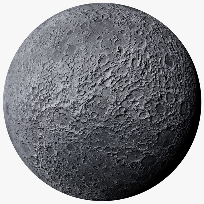月球三维图像图片