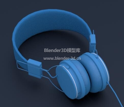 蓝色Urbanears Plattan耳机