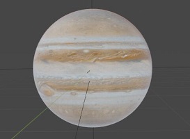 木星星球blender模型