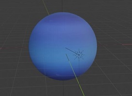 海王星星球blender模型