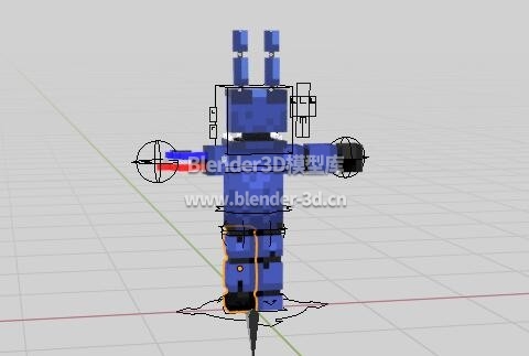 rig Minecraf我的世界玩具熊的五夜后宫邦尼