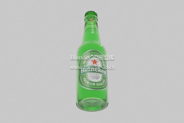 喜力heineken啤酒瓶