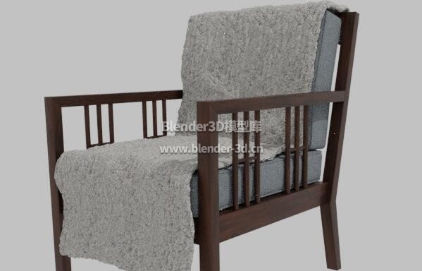 木质软垫靠背椅椅子