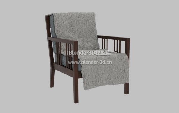 木质软垫靠背椅椅子